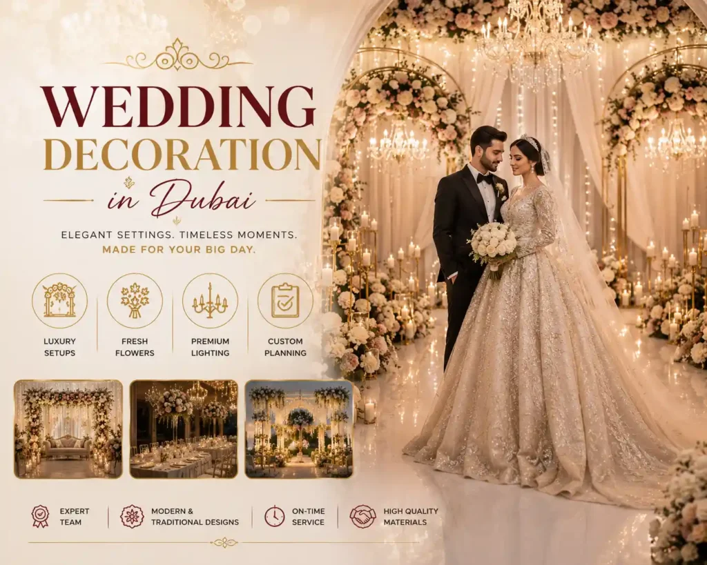 Wedding Decoration in Dubai By UV Events